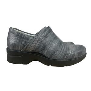 ALIGN Indya Slip On Clog Nurse Shoes Leather Women Size 8W Slip Resistant